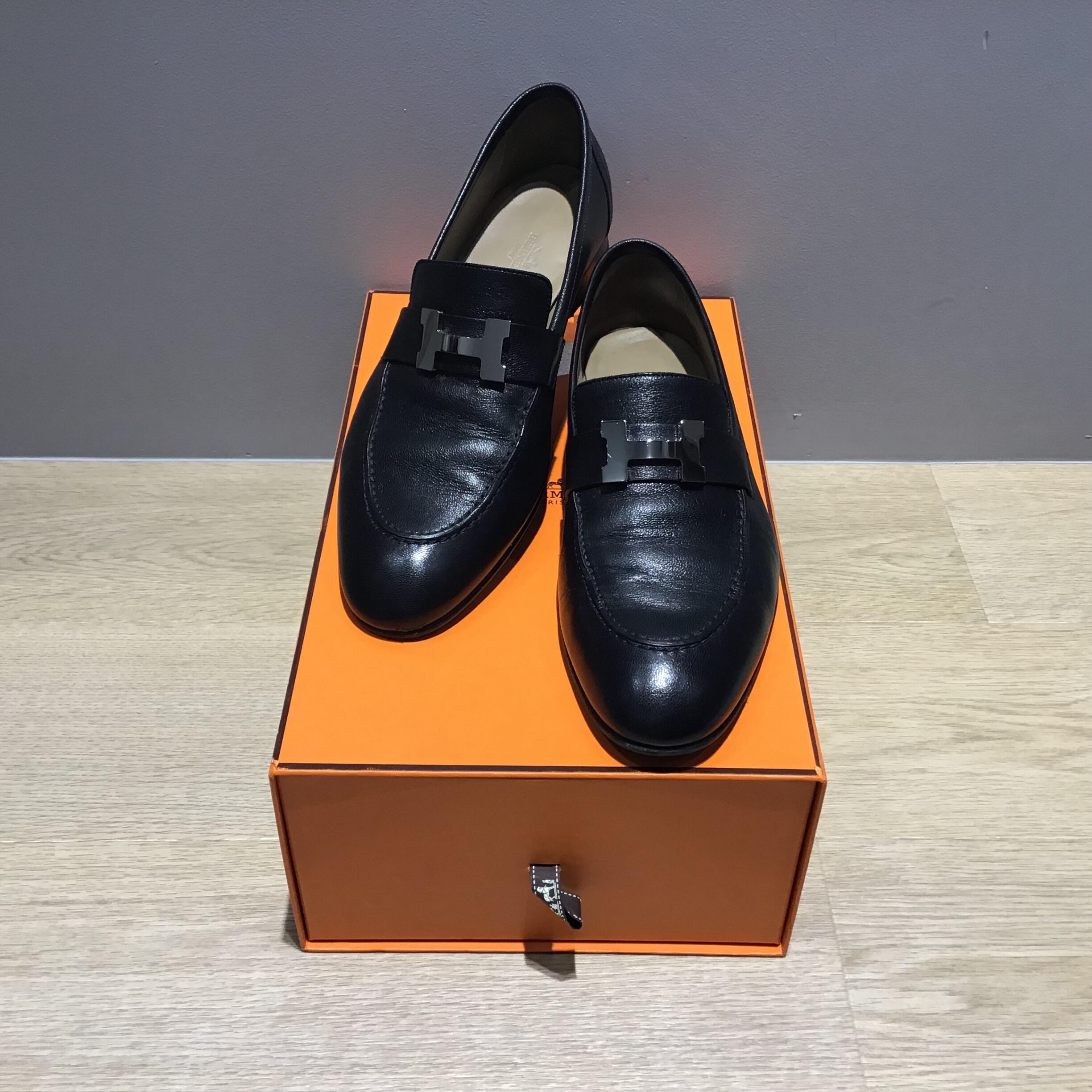 HERMES ドレスシューズ
