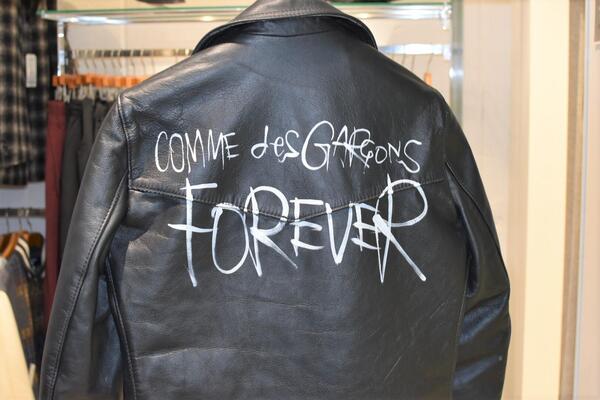 COMME des GARCON　ライダース.JPG