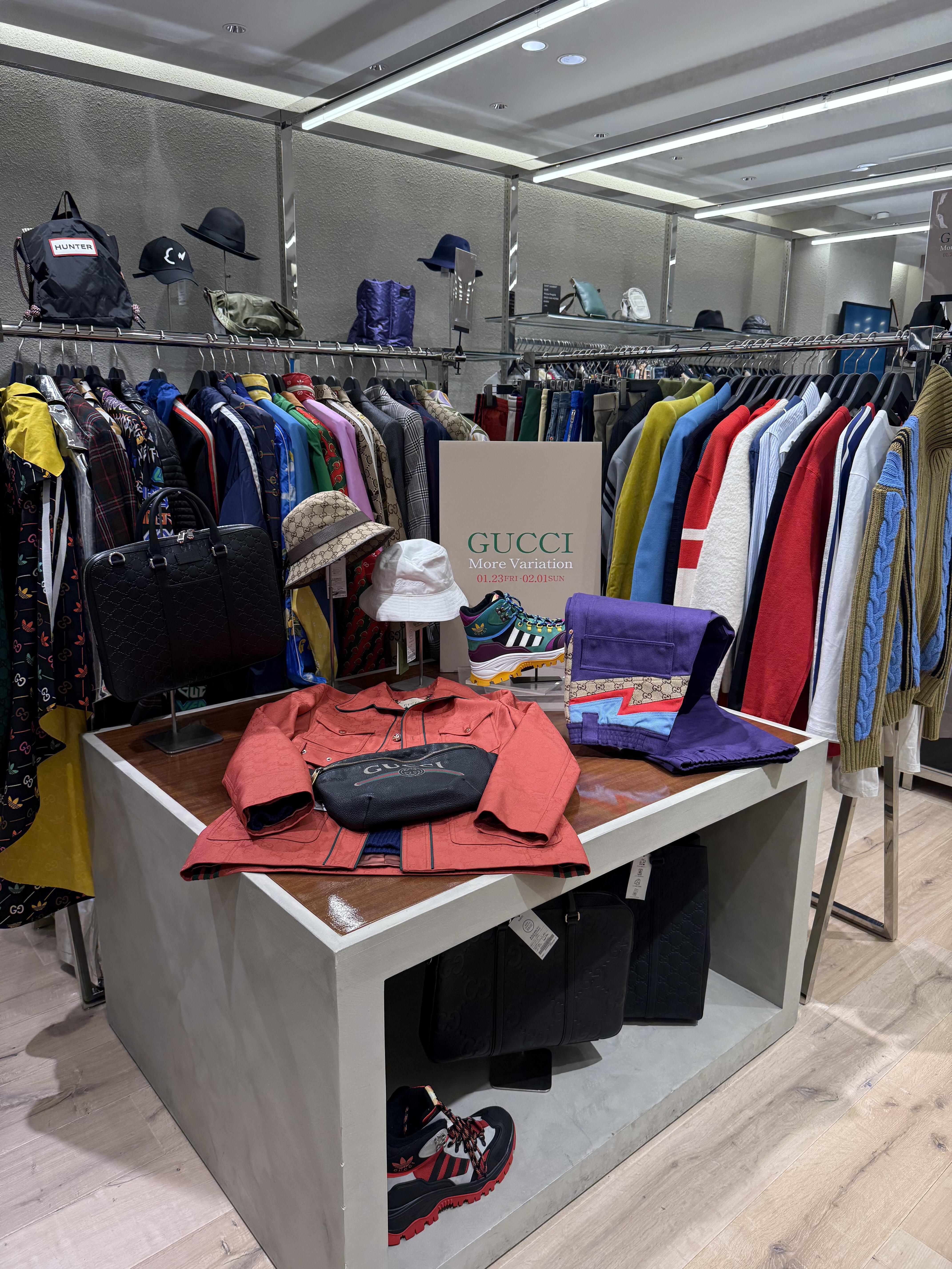 gucci ポップアップ