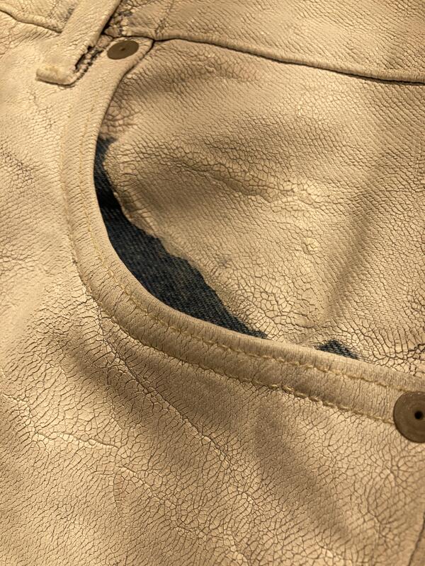 Maison Margiera コーティングデニム