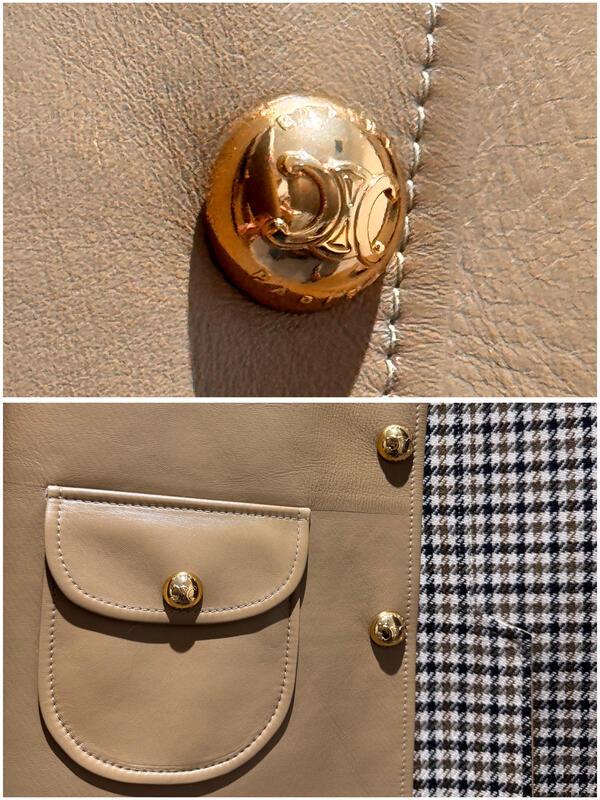 CELINE　レザーコート