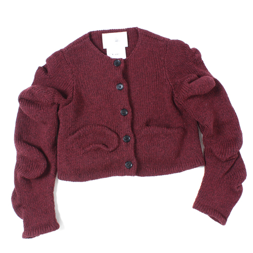 ［Pillings］“Cardigan with unstable sleeves”
