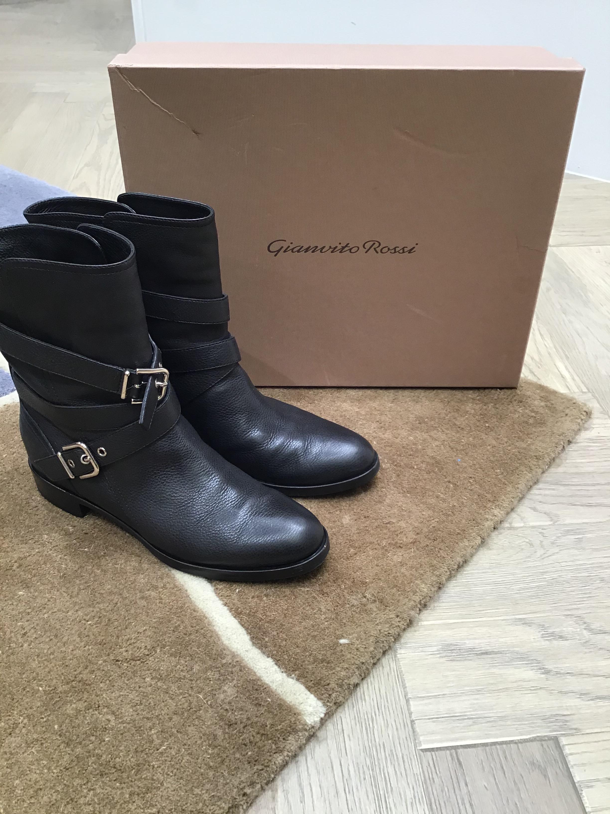 Gianvito Rossi ブーティ 24.5-