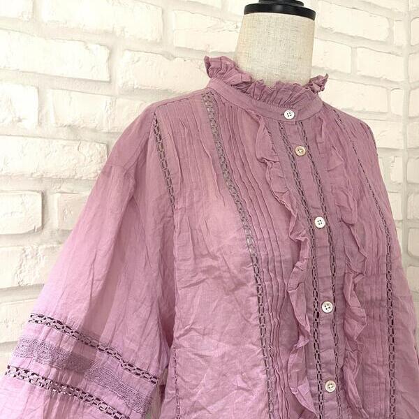 【MARANT ETOILE】華やかな春ブラウス