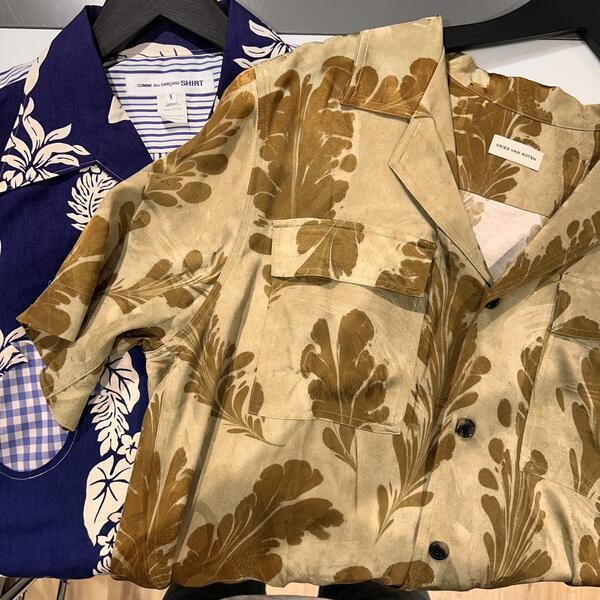 【DRIES VAN NOTEN, COMME des GARCONS SHIRT】夏を彩る、アロハシャツ