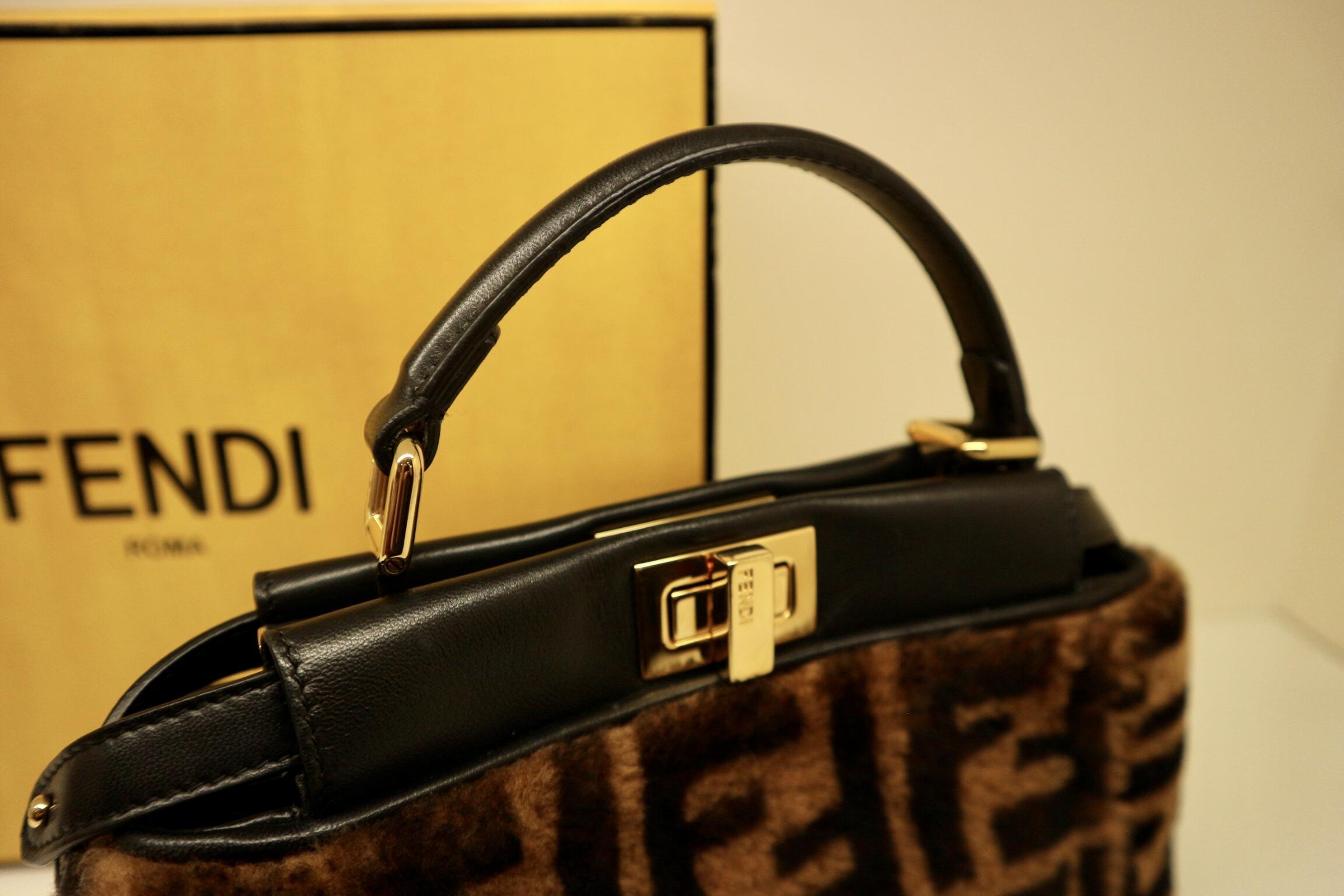 FENDI ROMA レディースロングコート ヴィンテージ ピンク