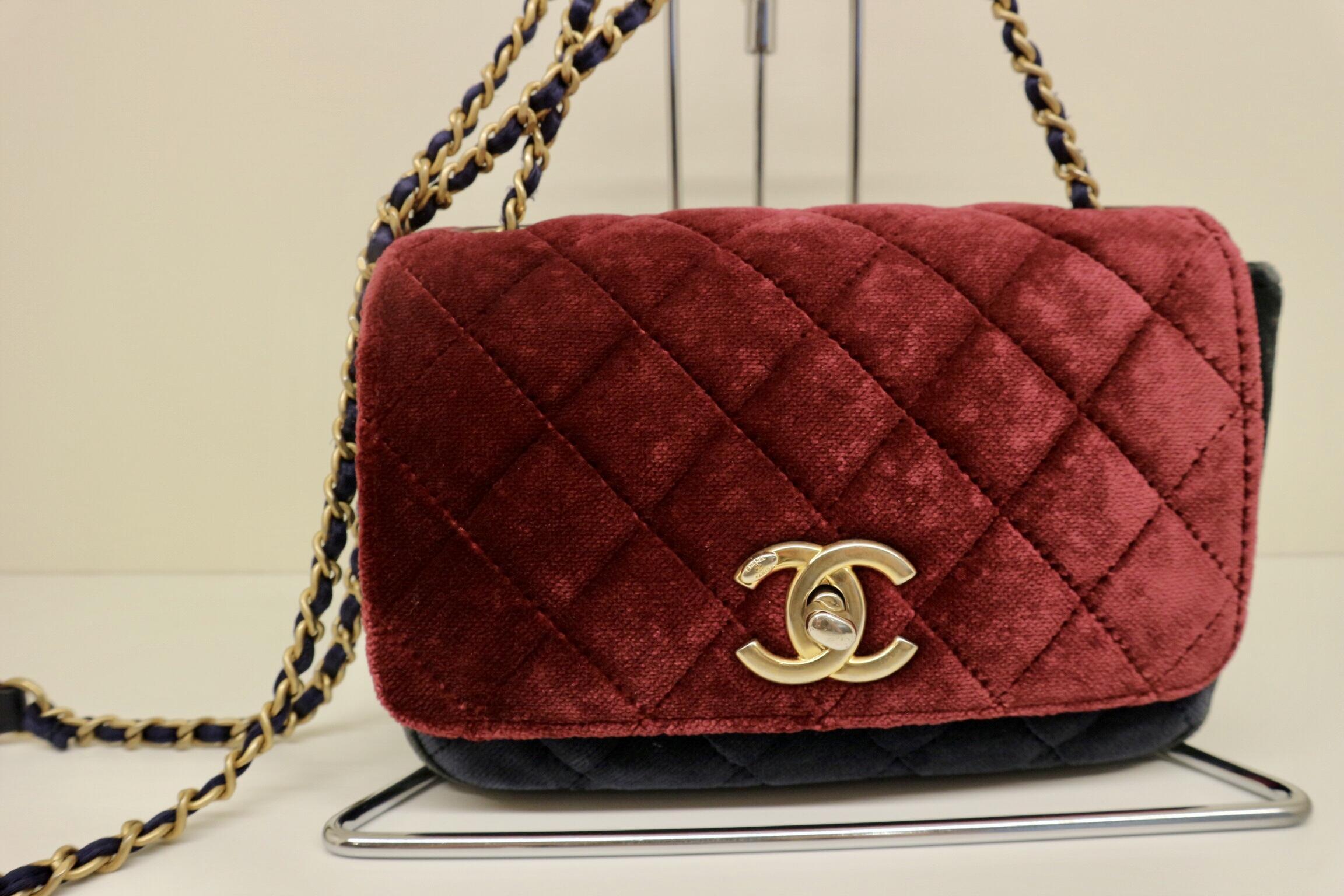 vintage CHANEL like ベロア ノーカラー ジャケット