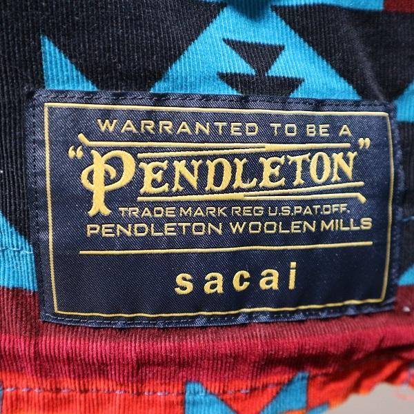 sacai PENDLETON ブルゾン