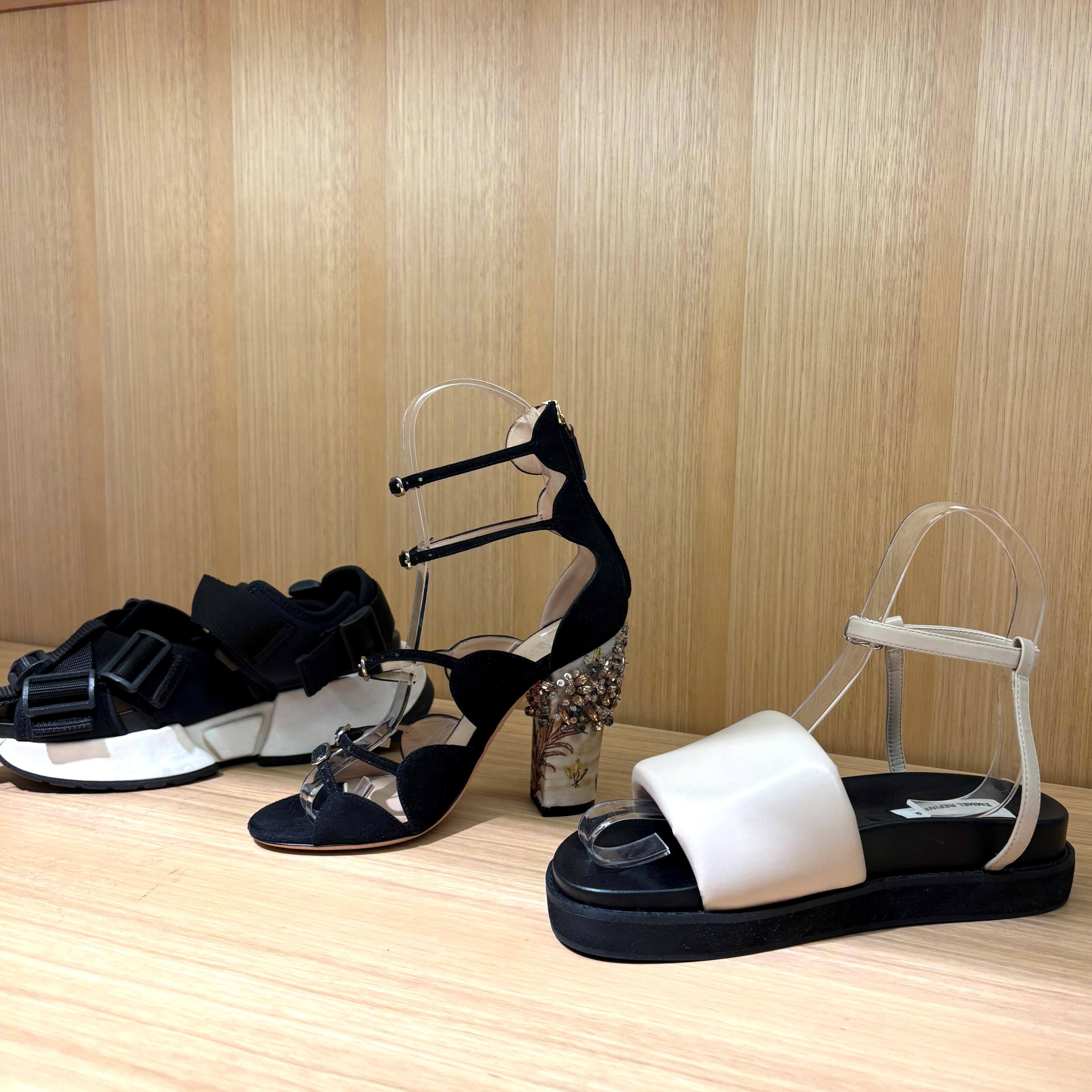 【GiAMBATTiSTA VALLi, MM6. EMMEL REFINES】もうすぐ大活躍のサンダルのご紹介