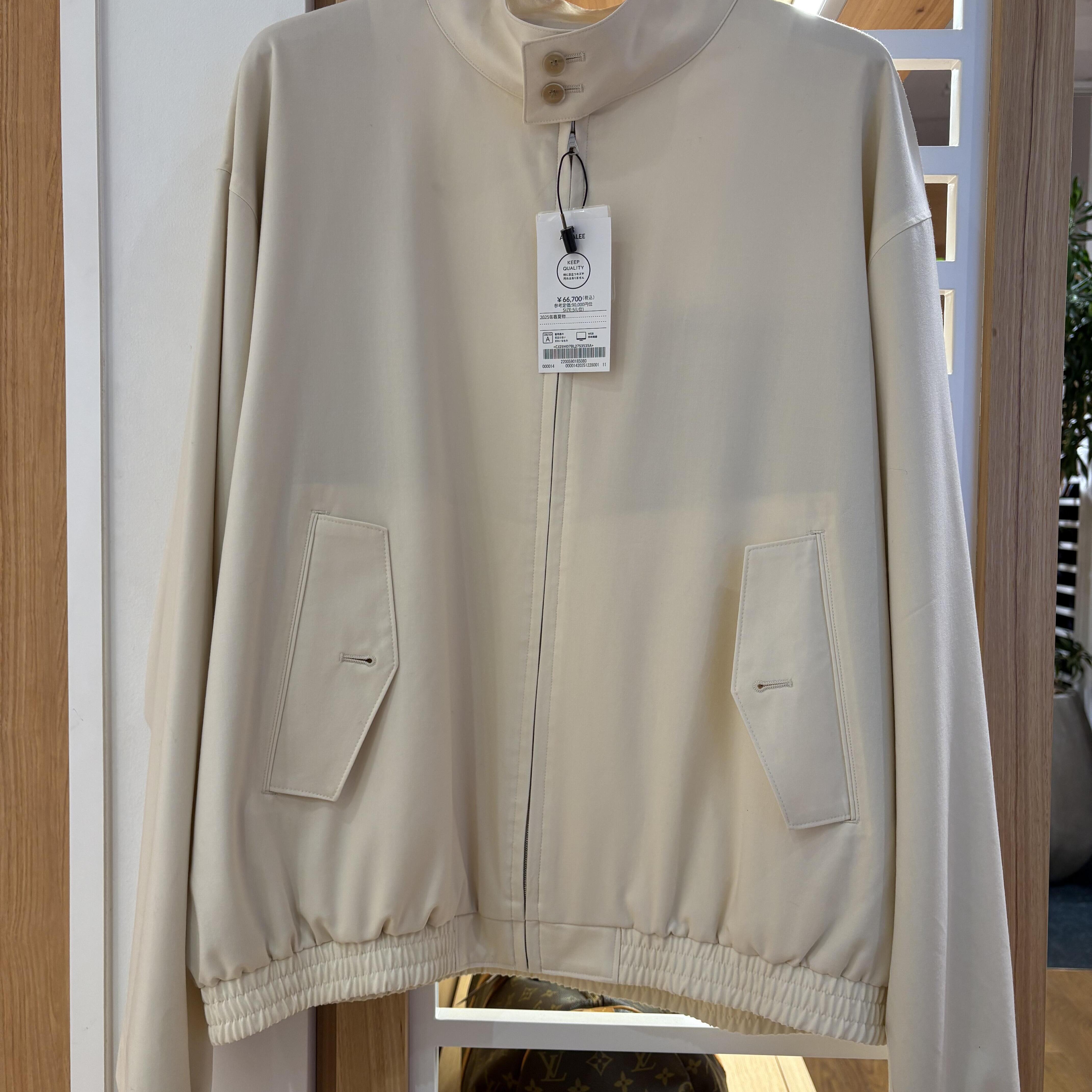 AURALEE ベージュ カシミヤリブ編みビーニー AURALEE ベージュ