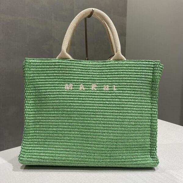 夏を先取り！【MARNI】ラフィアエフェクトバッグ