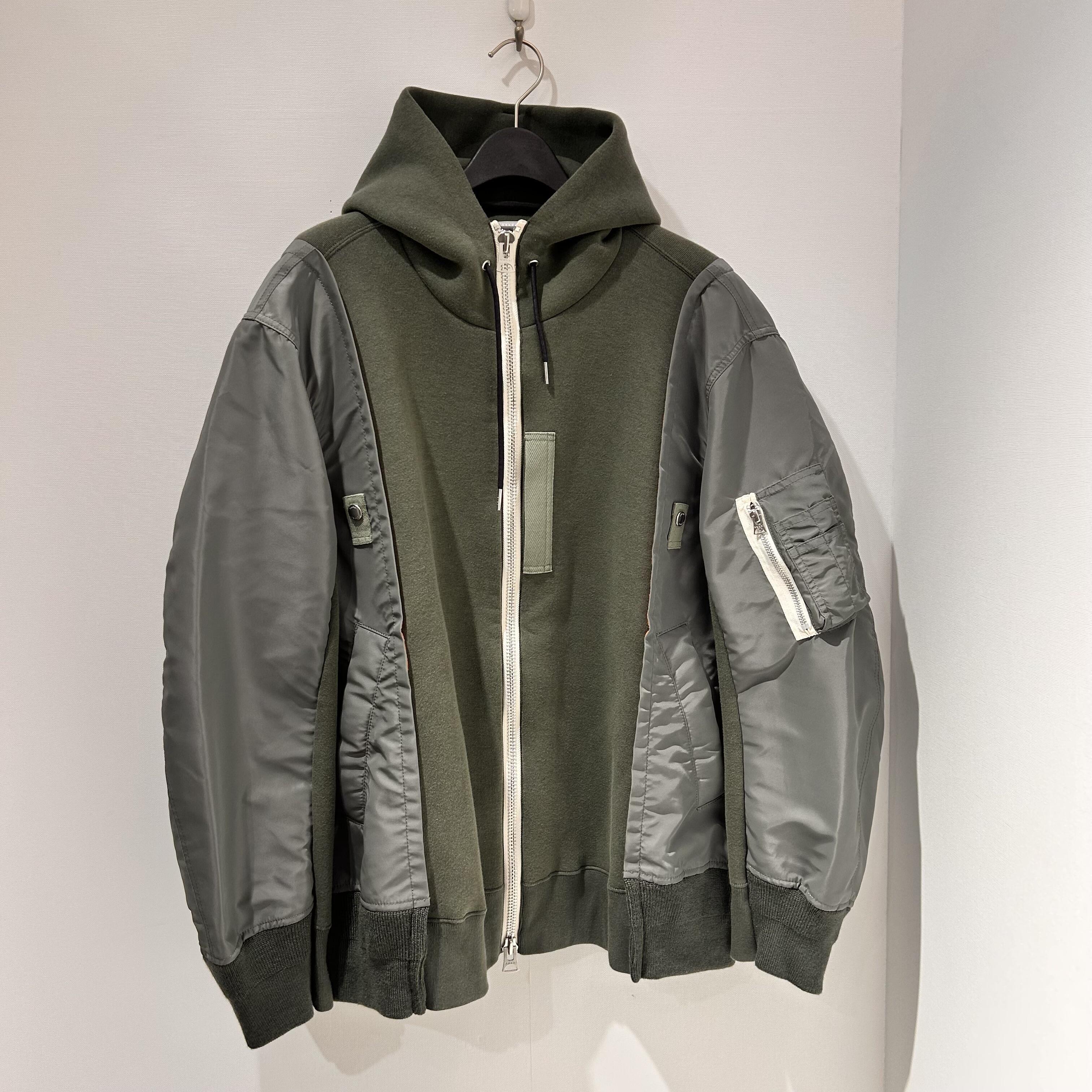 sacai（サカイ）カーディガン 緑 サイズ:2(M位) メンズ/2200483538016