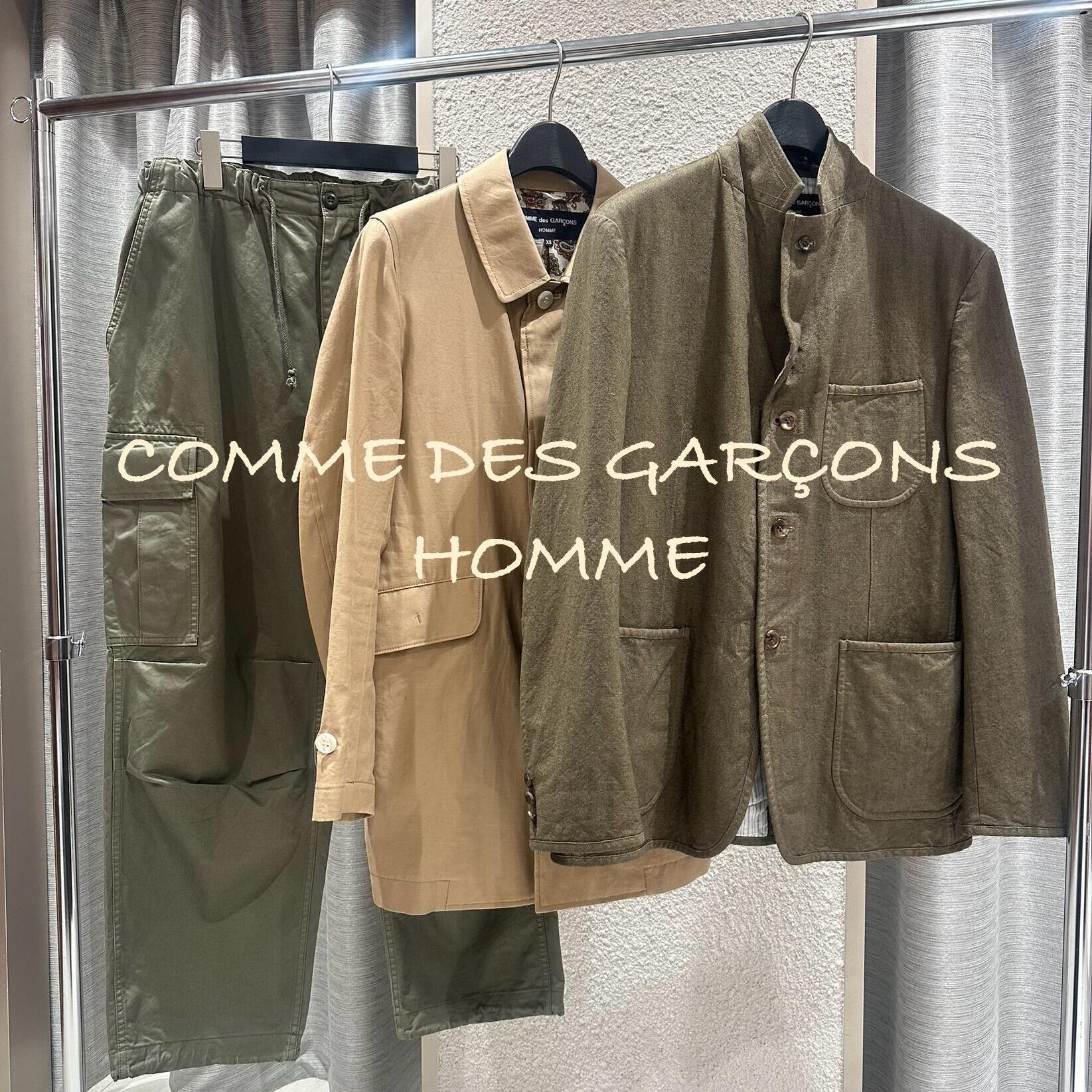 【COMME des GARCONS HOMME】季節の変わり目、装いを楽しむきっかけに