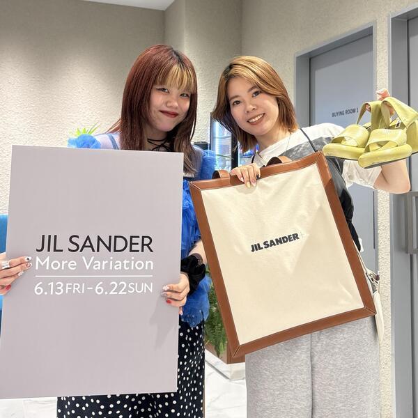 【JIL SANDER】POPUP開催中！