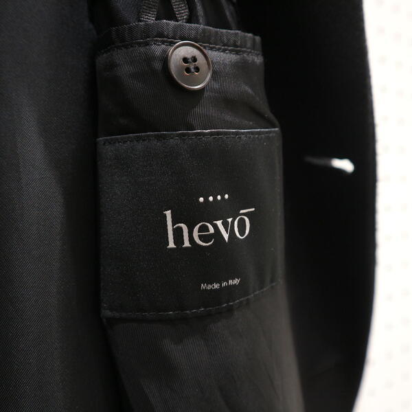 HEVO（イーヴォ）チェスターコート グレー サイズ:44(S位) メンズ