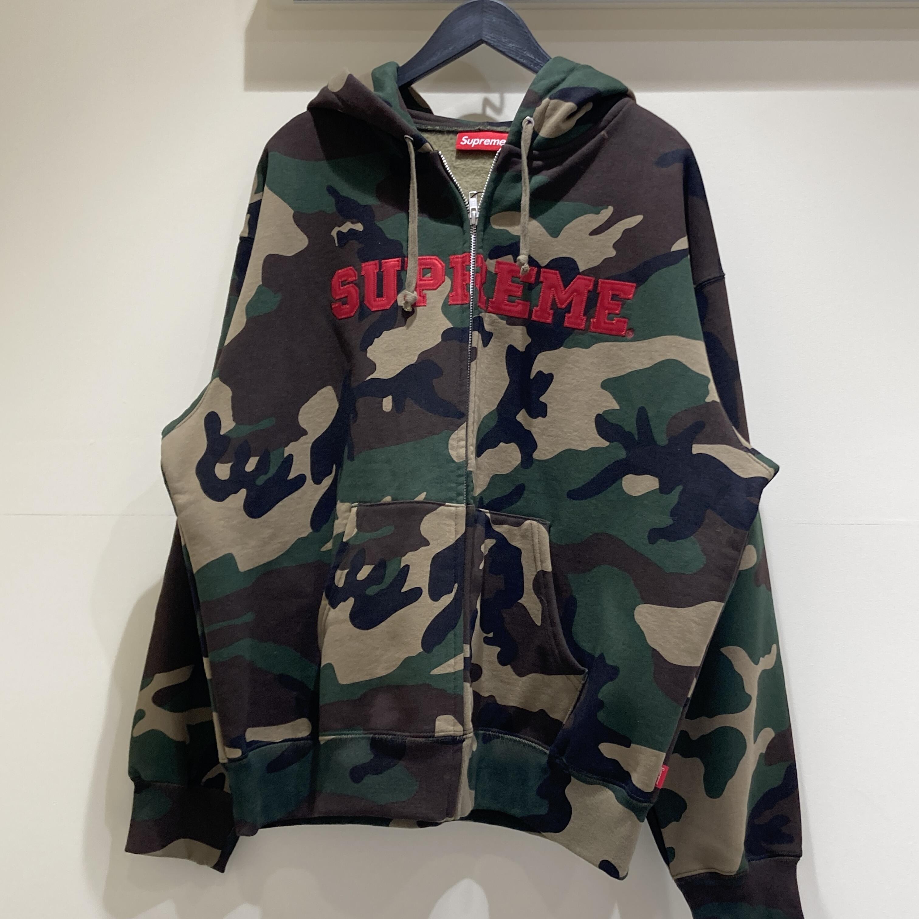 Supreme カモフラージュ ニットセーター Supreme（シュプリーム）ニット・セーター 緑 サイズ:XL メンズ