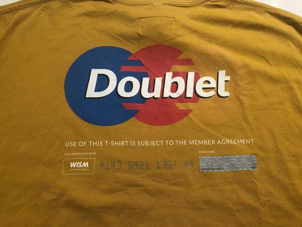 Doublet　Tシャツ