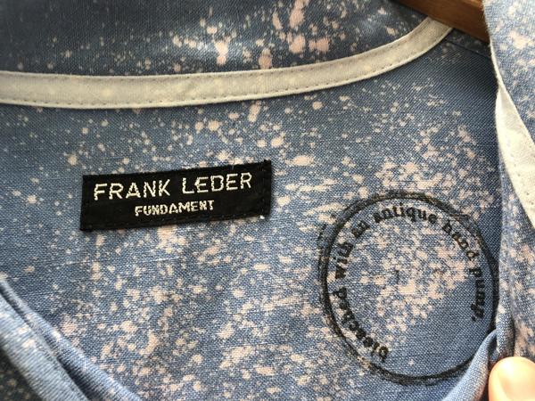FRANK LEDER　シャツ