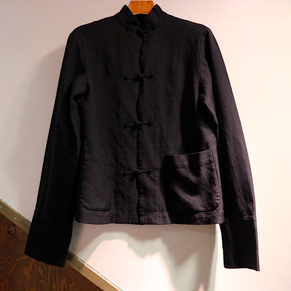 BLACKCOMME des GARCONSのチャイナジャケット-