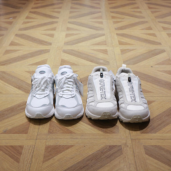 【NEW BALANCE ,MERRELL】白色のGORE-TEX