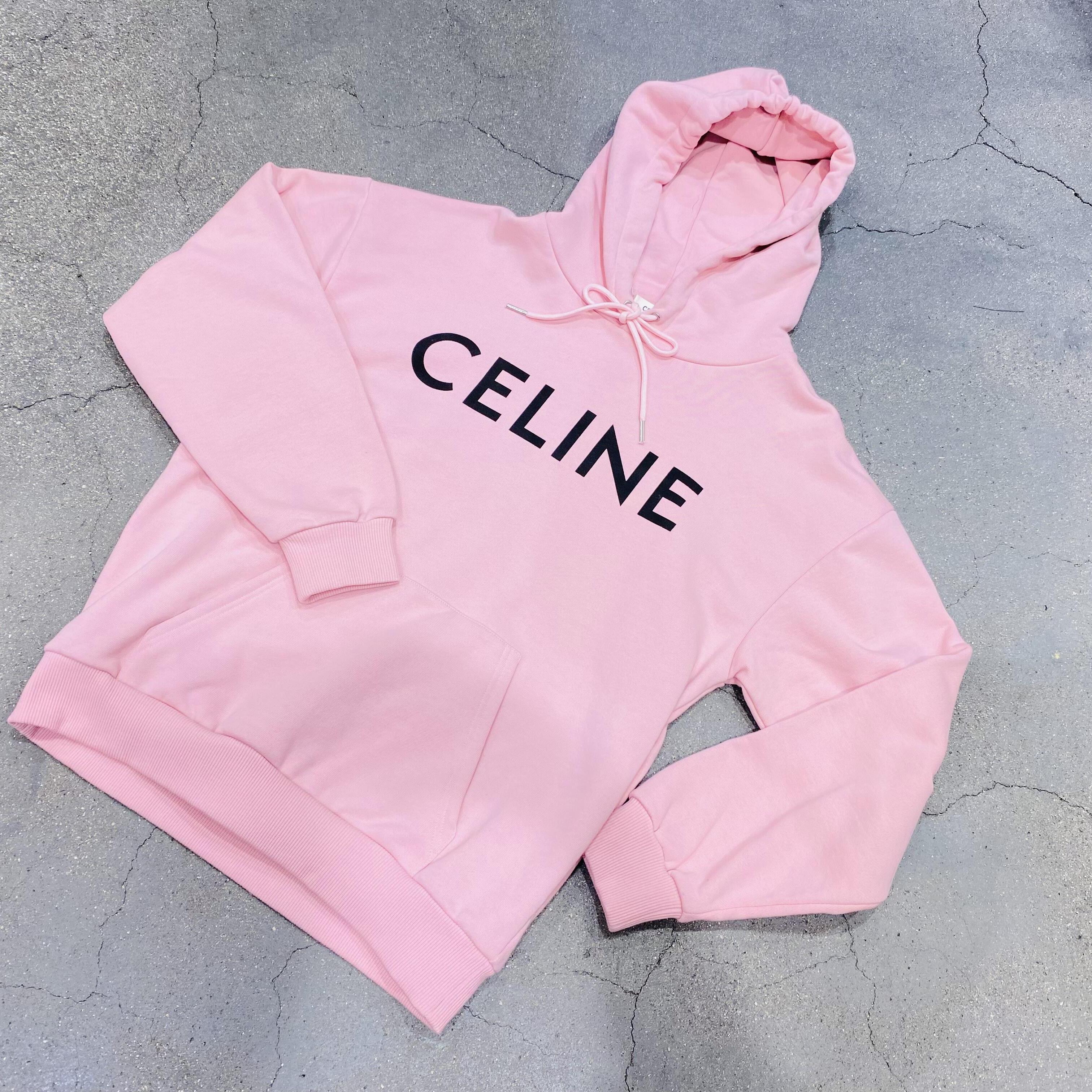 最終値下げ!CELINEセリーヌパーカー ピンク XXSサイズ - www