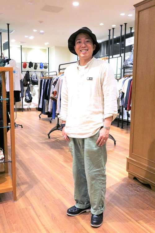 神戸店 TAKAO シャツのスタイリング
