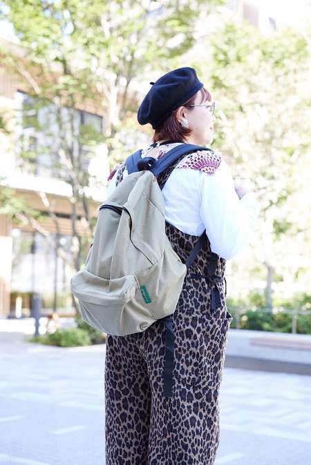 Herve Chapelier BAG コーディネート