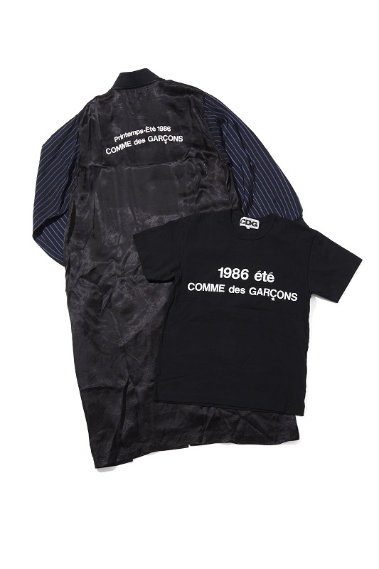 CDG ロゴプリント Tシャツ スタッフコート