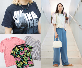 【Women】おすすめTシャツ6選。夏を制す、主役アイテム！