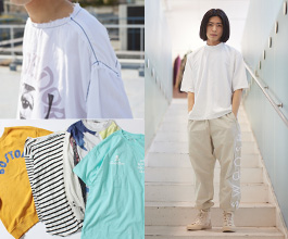 【Men】アウターを脱いでも、ファッション熱は収まらない！「今気になるTシャツ」6選