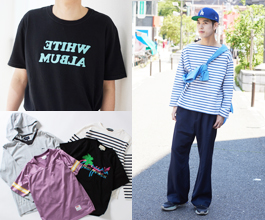 【Men】Tシャツはこう着る！マンネリしないTシャツ選び6選！