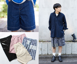 【Men】そろそろショーツに頼りません？おしゃれを広げる 6 STYLES