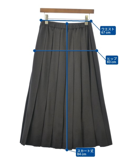 MK MICHEL KLEIN（ミッシェルクライン）ロング・マキシ丈スカート 茶 サイズ:38(M位) レディース/2200669759068