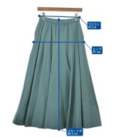 MK MICHEL KLEIN（ミッシェルクライン）ロング・マキシ丈スカート 緑 サイズ:38(M位) レディース/2200669759075