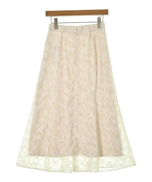 MK MICHEL KLEIN（ミッシェルクライン）ロング・マキシ丈スカート ベージュ サイズ:38(M位) レディース/2200669759082