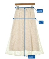 MK MICHEL KLEIN（ミッシェルクライン）ロング・マキシ丈スカート ベージュ サイズ:38(M位) レディース/2200669759082