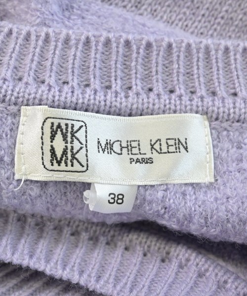 MK MICHEL KLEIN（ミッシェルクライン）ニット・セーター 紫 サイズ:38(M位) レディース/2200672944086