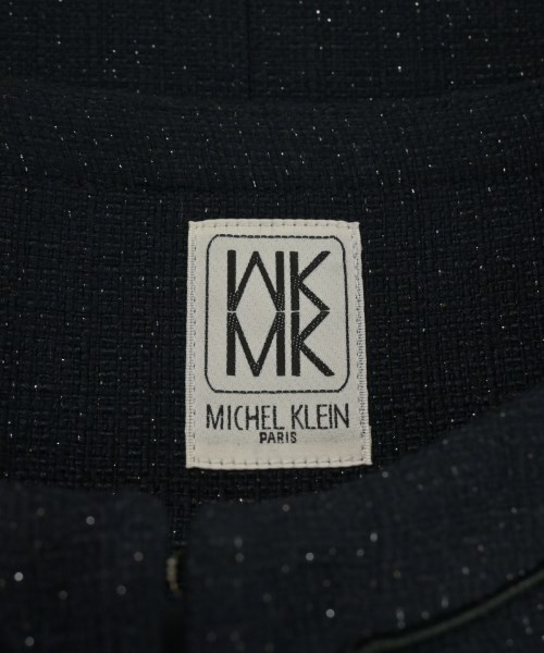 MK MICHEL KLEIN（ミッシェルクライン）ノーカラージャケット 紺 サイズ:38(M位) レディース/2200657520175