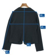 MK MICHEL KLEIN（ミッシェルクライン）ノーカラージャケット 紺 サイズ:38(M位) レディース/2200657520175