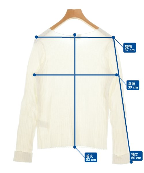 MK MICHEL KLEIN（ミッシェルクライン）Tシャツ・カットソー 白 サイズ:38(M位) レディース/2200715515044