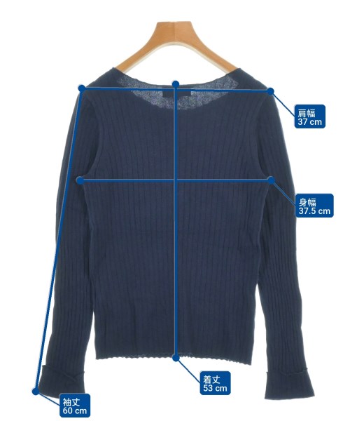 MK MICHEL KLEIN（ミッシェルクライン）Tシャツ・カットソー 紺 サイズ:38(M位) レディース/2200715515051