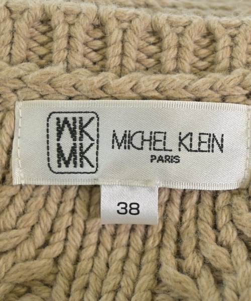 MK MICHEL KLEIN（エムケーミッシェルクラン）ニット・セーター ベージュ サイズ:38(M位) レディース/2200715532041