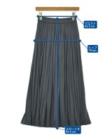 MK MICHEL KLEIN（ミッシェルクライン）ロング・マキシ丈スカート グレー サイズ:38(M位) レディース/2200659233066