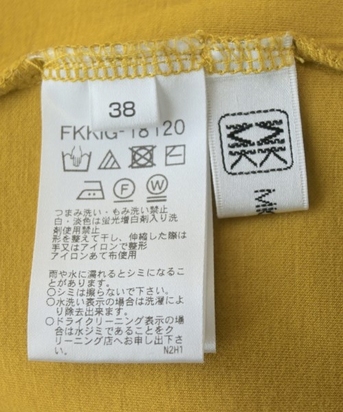 MK MICHEL KLEIN（ミッシェルクライン）パーカー 黄 サイズ:38(M位) レディース/2200659233295