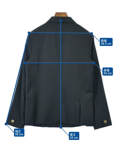 MK MICHEL KLEIN（ミッシェルクライン）テーラードジャケット 黒 サイズ:38(M位) レディース/2200661788011