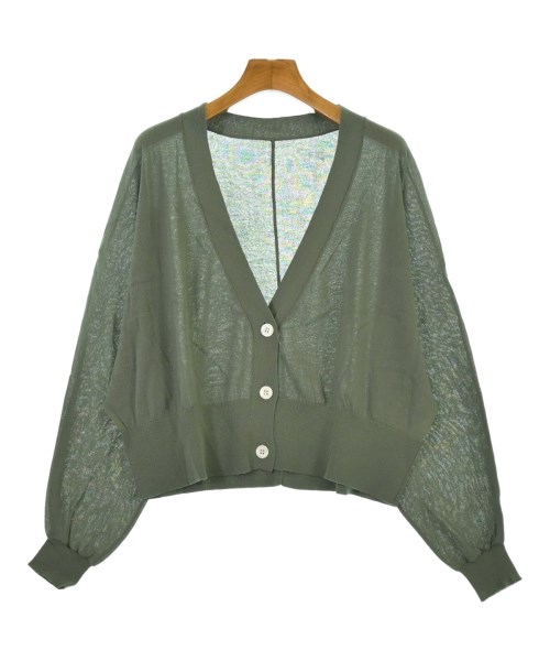 MK MICHEL KLEIN(ミッシェルクライン)カーディガン 緑 サイズ:38(M位)/2200661788110