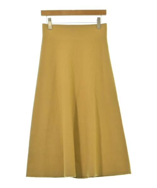 MK MICHEL KLEIN(ミッシェルクライン)ロング・マキシ丈スカート 黄 サイズ:38(M位)/2200661788189