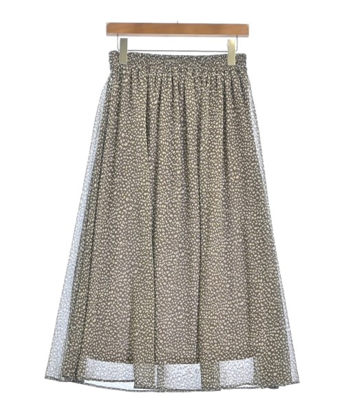 MK MICHEL KLEIN（ミッシェルクライン）ロング・マキシ丈スカート 茶 サイズ:38(M位) レディース/2200661788226