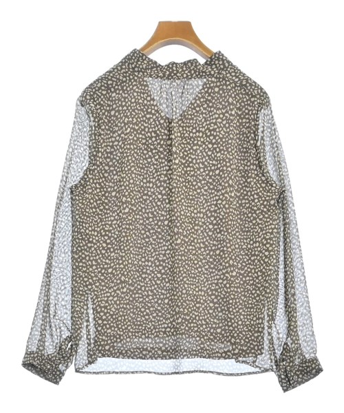 MK MICHEL KLEIN（ミッシェルクライン）ブラウス 茶 サイズ:38(M位) レディース/2200661788288