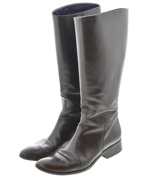 RUE DE LA POMPE(リュドラポンプ)ブーツ 茶 サイズ:EU36(22.5cm位)/2200697856074